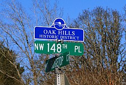 Исторический район Ок-Хиллз sign.jpg