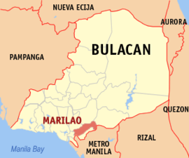 Marilao na Bulacan Coordenadas : 14°45'29"N, 120°56'53"E