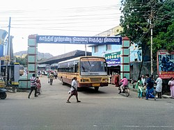 Busstation in Rajapalayam