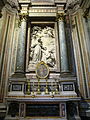 Скульптурний вівтар в каплиці Гавотті, ц-ва Миколая Толентинського, Рим.