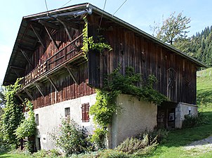 Samoëns, ferme du Clos Parchet.