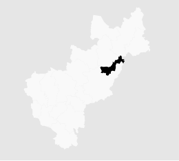 San Joaquín – Mappa