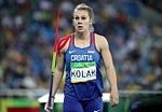 Mit 52,51 m scheiterte Sara Kolak, die kommende Olympiasiegerin, hier in der Qualifikation