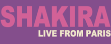 Description de l'image Shakira live paris logo.png.