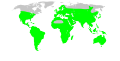 Mapa zasięgu