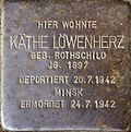 Stolperstein für Käthe Löwenherz (Klettenberggürtel 57)