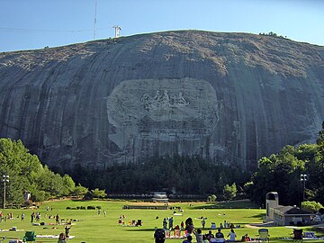 Stone Mountain cerca de Atlanta, Georgia