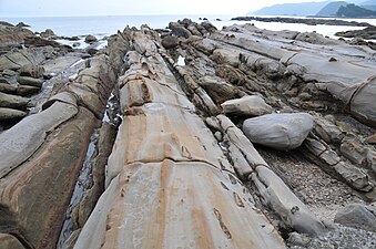 竜串、見残し（高知県土佐清水市）