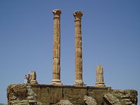 Roman ruins of Timgad (northeast)