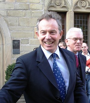 British Prime Minister Tony Blair. (Cropped fr...