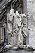 Ce même trophée sur la balustrade du Capitole.