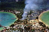 Kehancuran di Kepulauan Phi Phi, Thailand