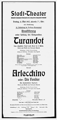 Miniatura para Turandot (Busoni)