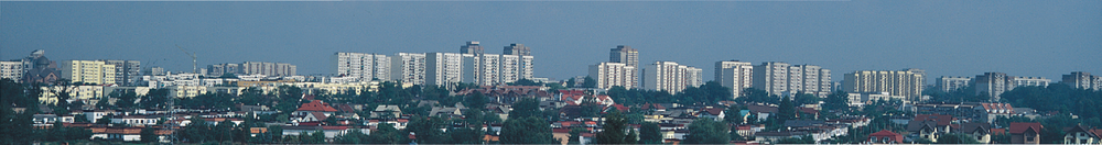Panorama of Tychy