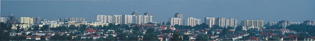 Panorama of Tychy