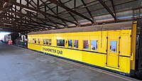 Der Wagen im Museum in Adelaide