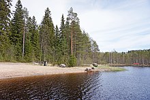 Strando de Vesankajärvi