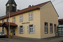 Ang Town Hall ug School sa Vieux-Lixheim