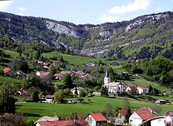 Skyline of Champfromier