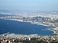 Vue sur Marseille depuis le massif de Marseilleveyre