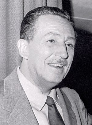 English: Portrait of Walt Disney, 1 January 19...