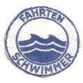 Altes Abzeichen: Fahrtenschwimmer