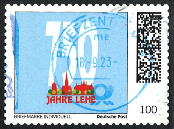 Datei:750 Jahre Lehe Briefmarke 1 Euro.jpg