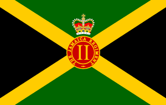 Datei:Queens Colours 2. Bataillons des Jamaica Regiments.png