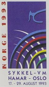 Logo der UCI-Bahn- und Straßen-Weltmeisterschaften 1993