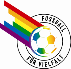 Logo von „Fußball für Vielfalt“