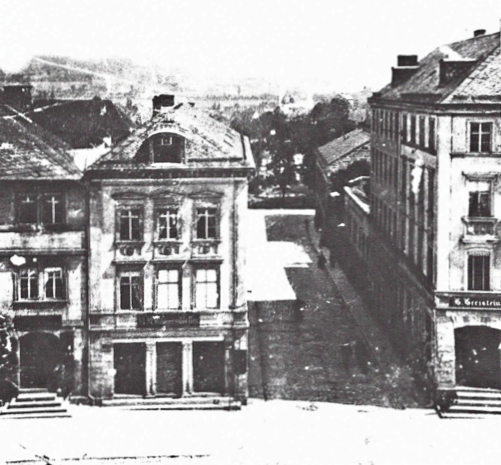 Datei:Schulstraße Bayreuth vor 1875.png