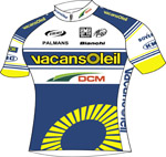 Trikot Vacansoleil-DCM Pro Cycling Team