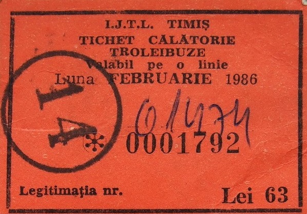 Datei:Monatskarte Oberleitungsbus Timișoara Linie 14 Febraur 1986.jpg