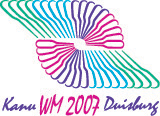 Logo der Kanurennsport-Weltmeisterschaften 2007