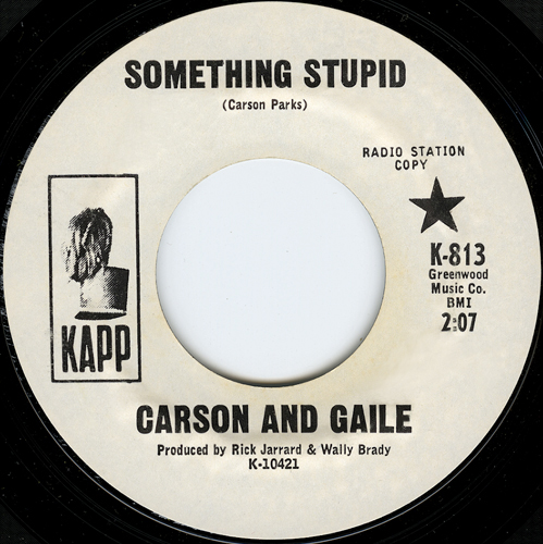 Datei:Carson and Gaile - Something Stupid.jpg