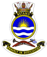 Datei:HMAS betano crest.png