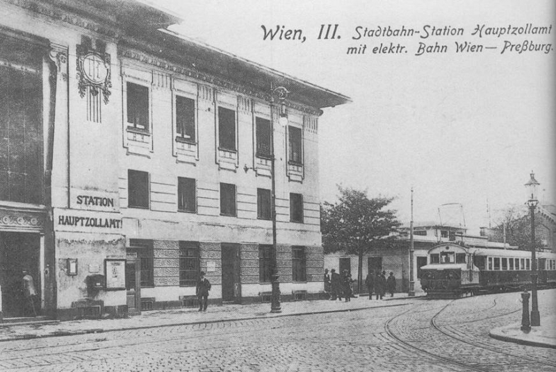 Datei:Bahnhof Wien Hauptzollamt 1913.jpg