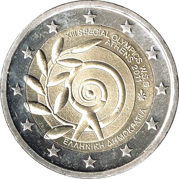 Datei:2 Euro Gedenkmünze 2011 Griechenland.jpg