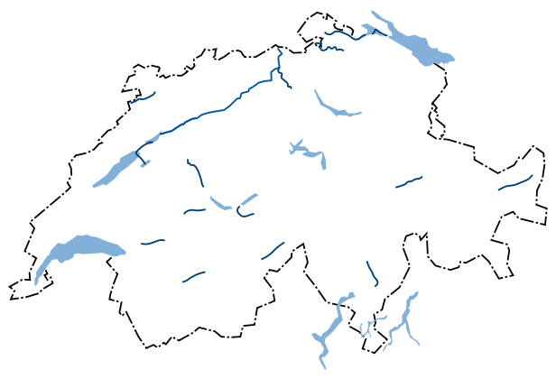 Datei:Paddelland Schweiz Routen.svg