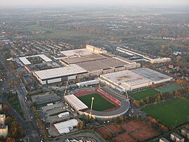 Eintracht-Stadion und Volkswagenwerk Braunschweig