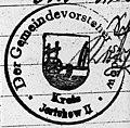 Altes Siegel der Gemeinde Sydow
