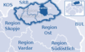 Die Karte der Gemeinde Rankovce