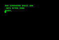 Commodore PET 2001 (4KB) Startbildschirm