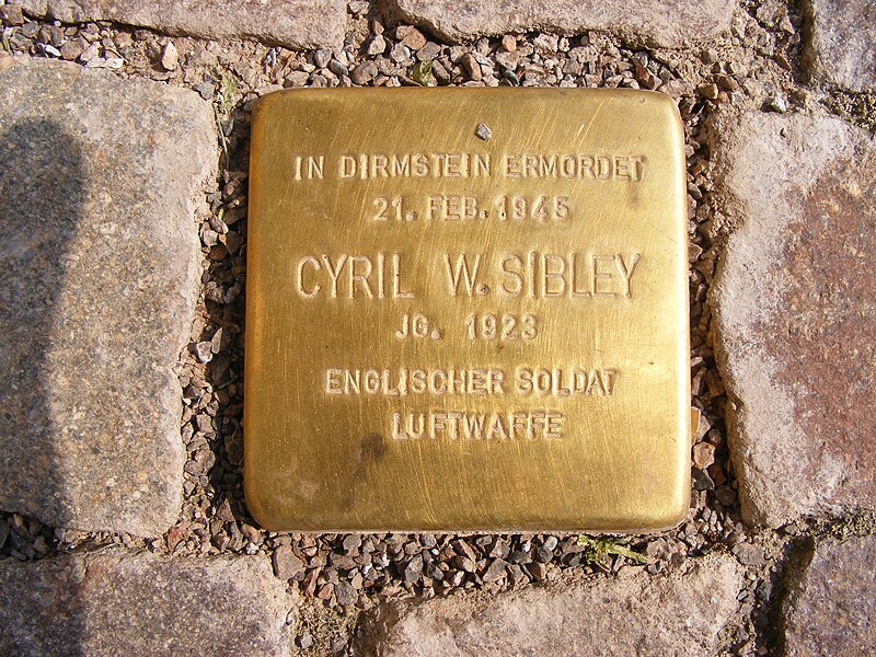 Datei:2009-Dirmstein-Stolperstein-Sibley.jpg