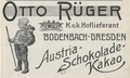 Otto Rüger, Hansi-Reklame