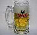 Bierglas der Marke Tecate
