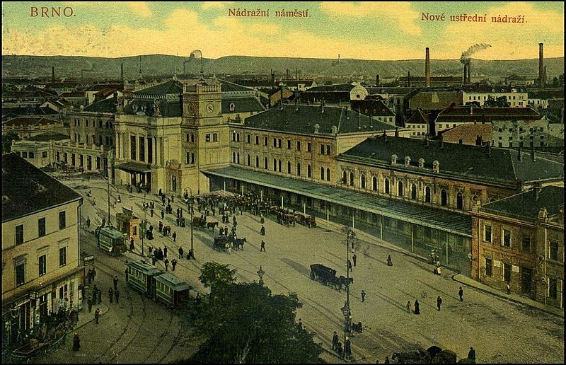 Datei:Brünn Bahnhof 1906a.jpg