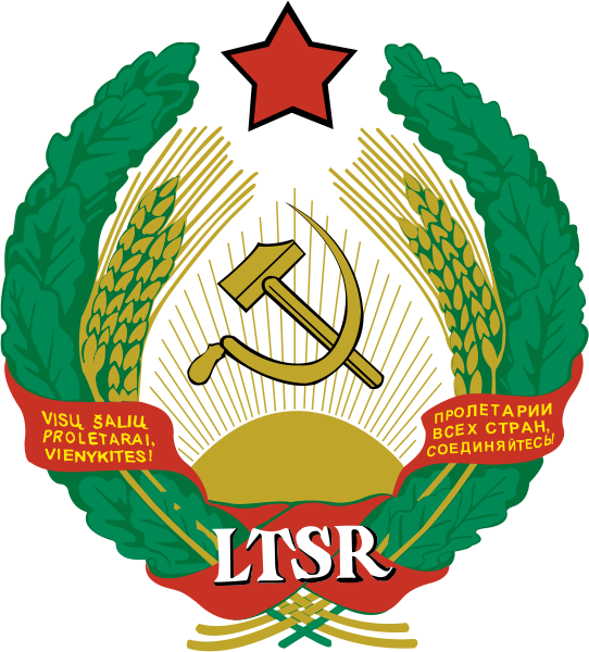 Datei:Litauische-SSR Wappen.svg
