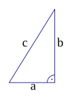 Rechtwinkliges Dreieck