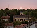 kath. Kirche "St. Hubertus" Ihn, von Südosten aus gesehen.